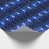 Cadeau Papier d'emballage BLUE STAR (Coin)
