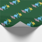 Cadeau Papier d'emballage - Blue(Tweet) RFPMDesigns ©️ 20 (Coin)