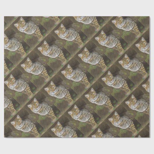 Cadeau Papier d'emballage Bobcat (Plat)
