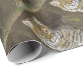Cadeau Papier d'emballage Bobcat (Coin rond)
