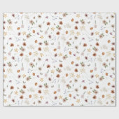 Cadeau Papier d'emballage Boho (Plat)