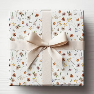 Cadeau Papier d'emballage Boho
