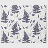 Cadeau Papier d'emballage botanique (Plat)