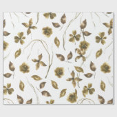 Cadeau Papier d'emballage botanique (Plat)