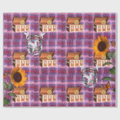 Cadeau Papier d'emballage brillant (Plat)