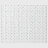 Cadeau Papier d'emballage brillant, 30" x 15' (Plat)