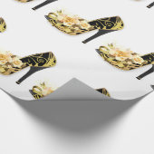 Cadeau Papier d'emballage brillant de chaussure élégante, (Coin)