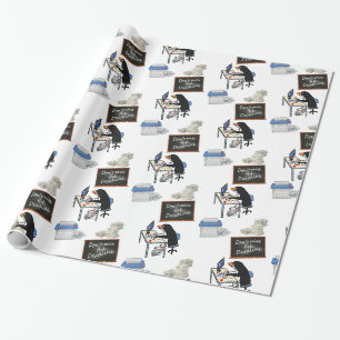 Cadeau Papier d'emballage brillant, Deadline Penguin Offi