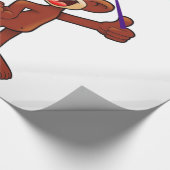 Cadeau Papier d'emballage brillant, singe arc-en-ciel mag (Coin)