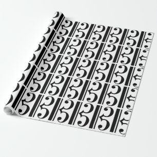 Cadeau Papier d'emballage C-Clef