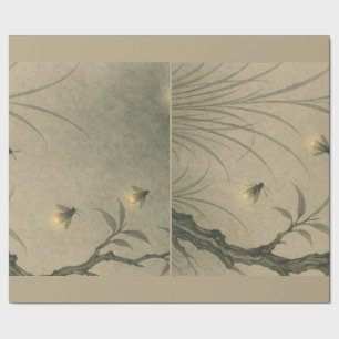 CADEAU PAPIER D'EMBALLAGE CADO LUCIOLLES JAPONAISES