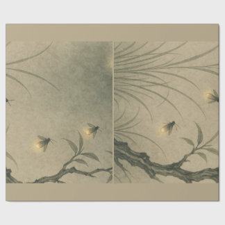 CADEAU PAPIER D'EMBALLAGE CADO LUCIOLLES JAPONAISES