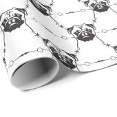Cadeau Papier d'emballage Carlin (Coin rond)