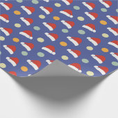 Cadeau papier d'emballage casquette de noël (Coin)