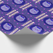 Cadeau Papier d'emballage CAT HANOUKKA (Coin)