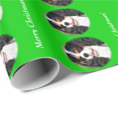 Cadeau Papier d'emballage cavalier du Roi Charles (Coin rond)