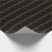 Cadeau Papier d'emballage Celtic Initial F (Coin)