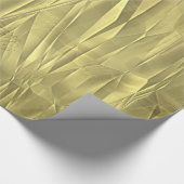 Cadeau Papier d'emballage chiffonné de Noël de feuille (Coin)