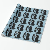 Cadeau Papier d'emballage Chiot (Déroulé)