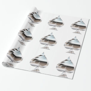 Cadeau Papier d'emballage Chrome Piques