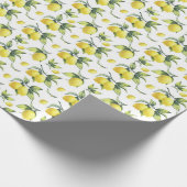 Cadeau Papier d'emballage - citrons (Coin)