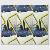 Cadeau Papier d'emballage City Scene (Plat)