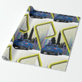 Cadeau Papier d'emballage City Scene (Déroulé)