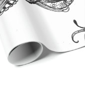 Cadeau Papier d'emballage classique de Megadoodle (Coin rond)