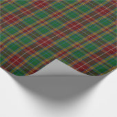 Cadeau Papier d'emballage classique de plaid de tartan de (Coin)
