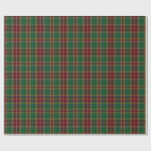 Cadeau Papier d'emballage classique de plaid de tartan de (Plat)