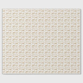 Cadeau Papier d'emballage Coco (Transparent) pour les fri (Plat)