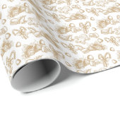 Cadeau Papier d'emballage Coco (Transparent) pour les fri (Coin rond)