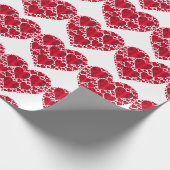 Cadeau Papier d'emballage coeurs (Coin)