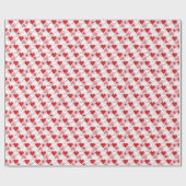 Cadeau Papier d'emballage coeurs de la Saint-Valentin (Plat)