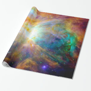 Cadeau Papier d'emballage coloré de la nébuleuse d'Orion
