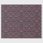 Cadeau Papier d'emballage coloré d'Otomi (Plat)