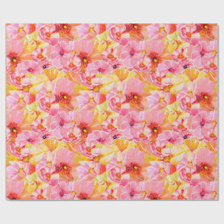 Cadeau Papier d'emballage Coquelicots sur Coquelicots