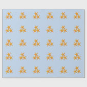 Cadeau Papier d'emballage côtier (Plat)