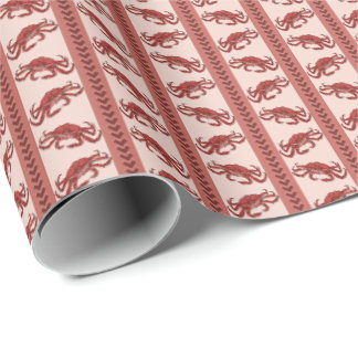 Cadeau Papier d'emballage Crabe royal d'Alaska