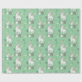 Cadeau Papier d'emballage d'agneau de bébé (Plat)