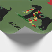 Cadeau Papier d'emballage d'Airedale Terrier (Coin)
