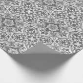 Cadeau Papier d'emballage Damask pattern (Coin)
