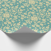 Cadeau Papier d'emballage Damask pattern (Coin)