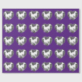 Cadeau Papier d'emballage d'amis de great dane (Plat)