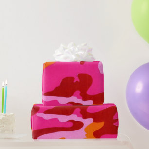 Cadeau Papier d'emballage d'amusement de motif de Camo