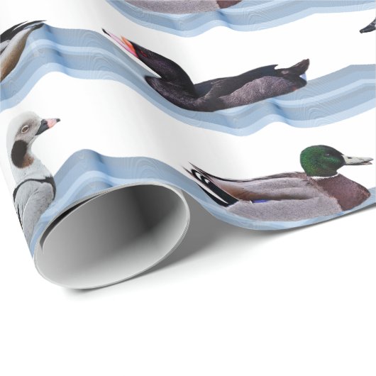 Cadeau Papier d'emballage Dandy Ducks (Coin rond)