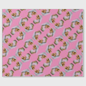 Cadeau Papier d'emballage d'ange couchant (Plat)