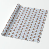 Cadeau Papier d'emballage d'animaux éteints (Déroulé)
