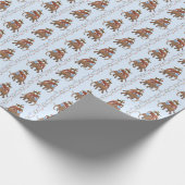 Cadeau Papier d'emballage d'animaux éteints (Coin)