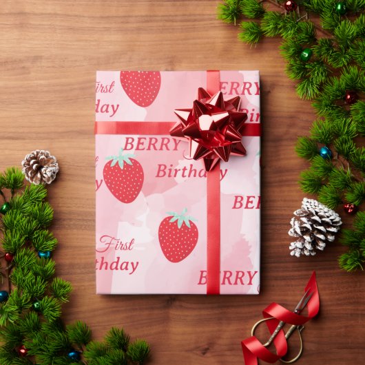 Cadeau Papier d'emballage d'anniversaire (Cadeau de vacances)